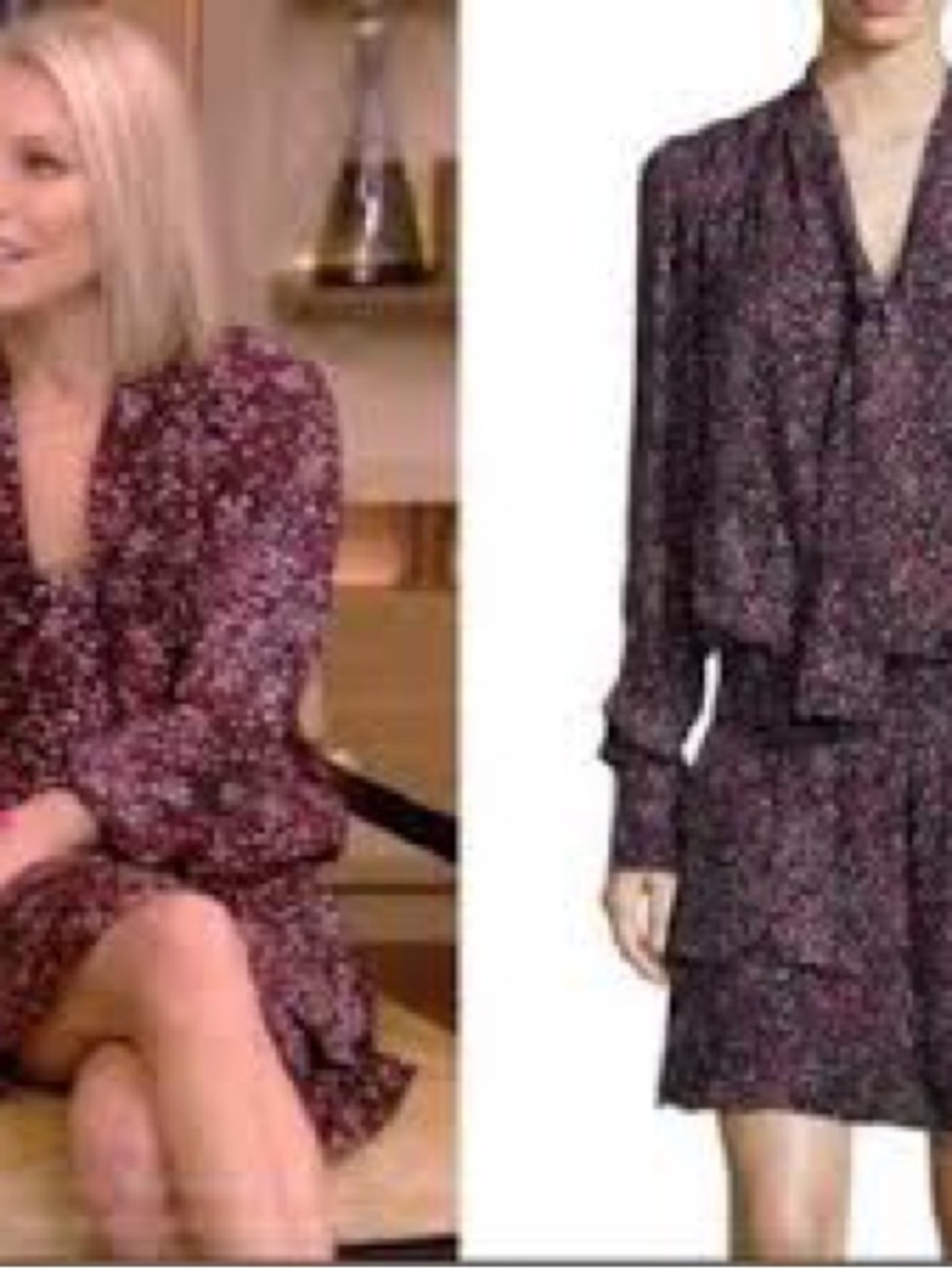 Parker Tie-Neck Mini Dress